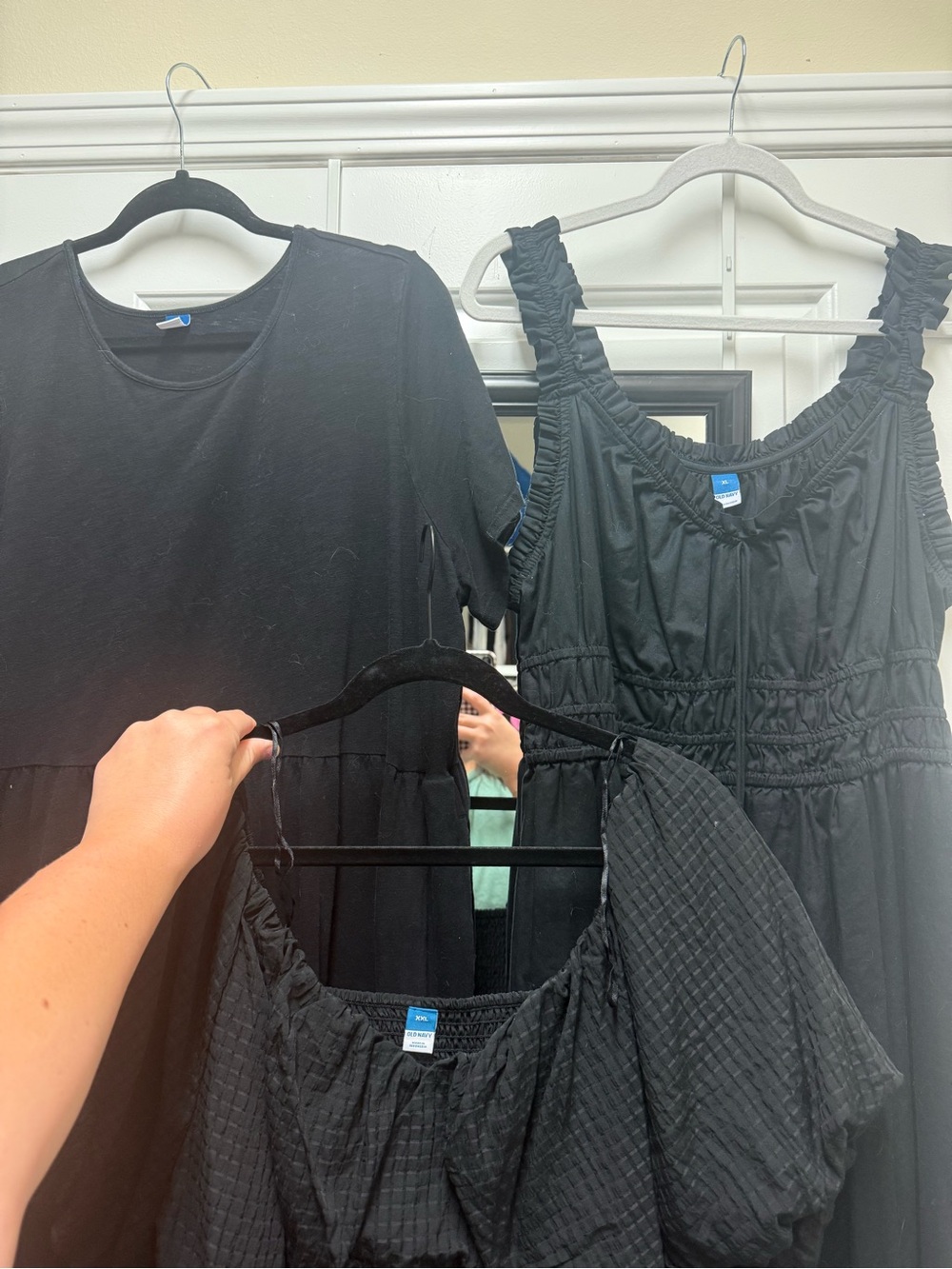 3 Old Navy Dresses - Black